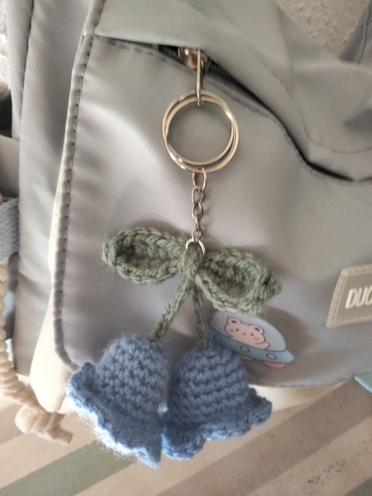 Lily of the Valley Keychain