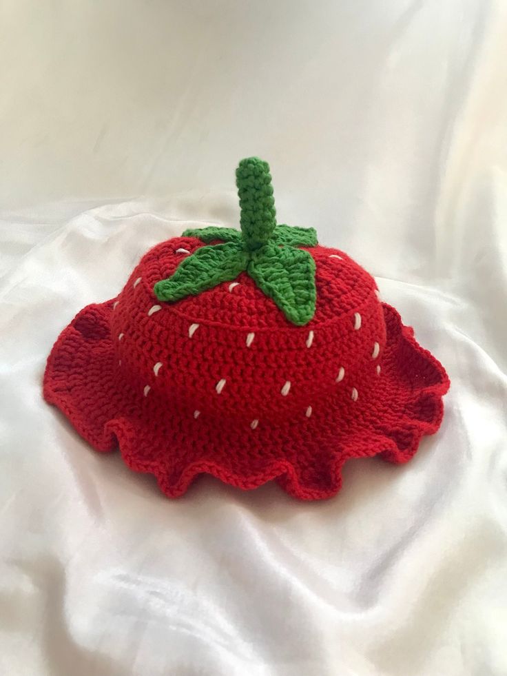 Strawberry Bucket Hat
