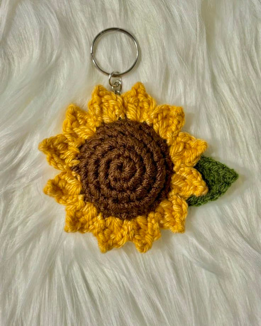 Sunflower Keychain