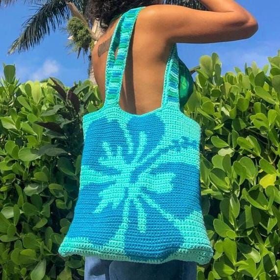 Hibiscus Tote Bag