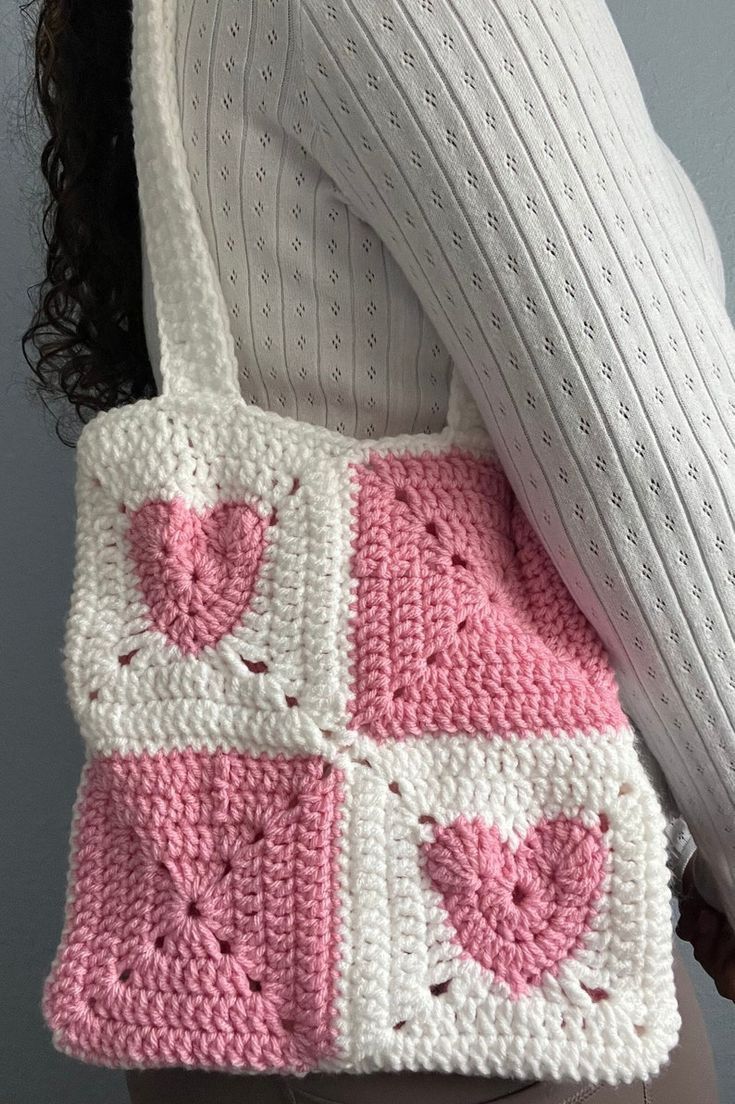 Mini Heart Tote Bag