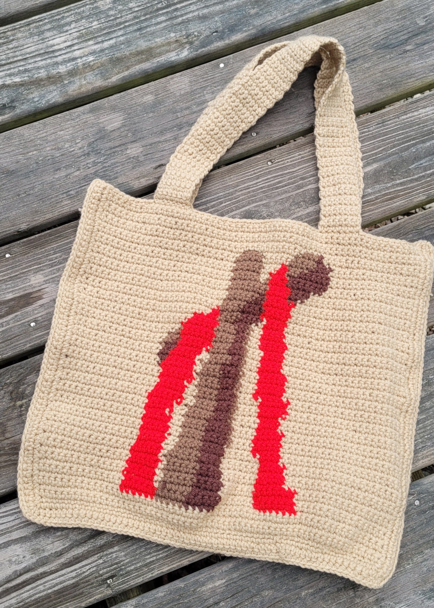 1 John 4:19 Tote Bag